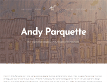 Tablet Screenshot of andyparquette.com